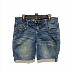 Arizona Long Jean Shorts